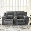 image:imageSignature Design by Ashley Frohn Manual Rocker Recliner Chair GraphiteGrey