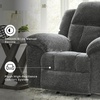 image:imageSignature Design by Ashley Frohn Manual Rocker Recliner Chair GraphiteGrey
