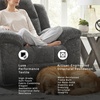 image:imageSignature Design by Ashley Frohn Manual Rocker Recliner Chair GraphiteGrey