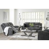 image:imageSignature Design by Ashley Frohn Manual Rocker Recliner Chair GraphiteGrey