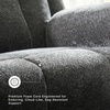 image:imageSignature Design by Ashley Frohn Manual Rocker Recliner Chair GraphiteGrey