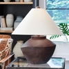 image:imageSignature Design by Ashley Honsworth 1Piece Table Lamp Rustic Pottery
