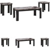 image:imageSignature Design by Ashley Jazmore 3Piece Table Set Faux Marble Top