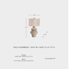 image:imageSignature Design by Ashley Jossleigh Table Lamp 32 Inch Tall Beige