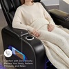 image:imageSignature Design by Ashley Leather Power Recliner Chair Zero GravityBlack