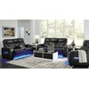 image:imageSignature Design by Ashley Leather Power Recliner Chair Zero GravityBlack