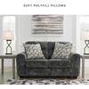 image:imageSignature Design by Ashley Lonoke Small Loveseat 2 Seater Couch GrayGrey
