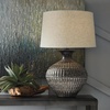 image:imageSignature Design by Ashley Magalie Metal Table Lamp Antiqued SilverAntique Bronze Finish