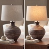image:imageSignature Design by Ashley Magalie Metal Table Lamp Antiqued SilverAntique Bronze Finish