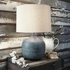 image:imageSignature Design by Ashley Magalie Metal Table Lamp Antiqued SilverBeige  Copper  Blue  Bronze