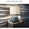 image:imageSignature Design by Ashley Magalie Metal Table Lamp Antiqued SilverBeige  Copper  Blue  Bronze