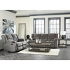 image:imageSignature Design by Ashley Manual Rocker Recliner Chair Gray TulenDark Gray