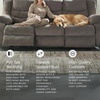 image:imageSignature Design by Ashley Manual Rocker Recliner Chair Gray TulenDark Gray