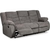 image:imageSignature Design by Ashley Manual Rocker Recliner Chair Gray TulenDark Gray