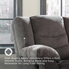 image:imageSignature Design by Ashley Manual Rocker Recliner Chair Gray TulenGrey