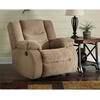 image:imageSignature Design by Ashley Manual Rocker Recliner Chair Gray TulenLight Brown
