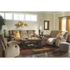 image:imageSignature Design by Ashley Manual Rocker Recliner Chair Gray TulenLight Brown