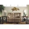 image:imageSignature Design by Ashley Manual Rocker Recliner Chair Gray TulenLight Brown