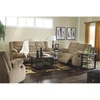 image:imageSignature Design by Ashley Manual Rocker Recliner Chair Gray TulenLight Brown