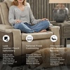 image:imageSignature Design by Ashley NextGen Durapella Power Recliner SandBeige  Dark Brown