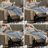 image:imageSignature Design by Ashley NextGen Durapella Power Recliner SandBeige  Dark Brown
