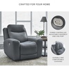 image:imageSignature Design by Ashley NextGen Durapella Power Recliner SandLight Gray