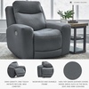 image:imageSignature Design by Ashley NextGen Durapella Power Recliner SandLight Gray