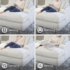 image:imageSignature Design by Ashley Oversized Chaise Lounge Chair Alloy Light GrayWhite
