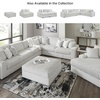 image:imageSignature Design by Ashley Oversized Chaise Lounge Chair Alloy Light GrayWhite