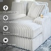 image:imageSignature Design by Ashley Oversized Chaise Lounge Chair Alloy Light GrayWhite