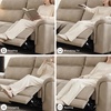 image:imageSignature Design by Ashley Power Reclining Sofa Living Room Couch SandBeige