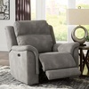 image:imageSignature Design by Ashley Power Reclining Sofa Living Room Couch SandGrey