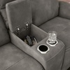 image:imageSignature Design by Ashley Power Reclining Sofa Living Room Couch SandSlate Gray