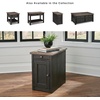 image:imageSignature Design by Ashley Realyn Chairside End Table with StorageBlackish Brown