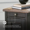 image:imageSignature Design by Ashley Realyn Chairside End Table with StorageBlackish Brown