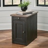 image:imageSignature Design by Ashley Realyn Chairside End Table with StorageBlackish Brown