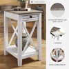 image:imageSignature Design by Ashley Realyn Chairside End Table with StorageGray  White