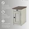 image:imageSignature Design by Ashley Realyn Chairside End Table with StorageWhitewash
