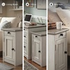 image:imageSignature Design by Ashley Realyn Chairside End Table with StorageWhitewash