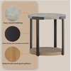 image:imageSignature Design by Ashley Round Coffee Table and End Table Set of 3Light Brown