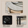 image:imageSignature Design by Ashley Round Coffee Table and End Table Set of 3Light Brown