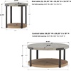 image:imageSignature Design by Ashley Round Coffee Table and End Table Set of 3Light Brown