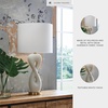 image:imageSignature Design by Ashley Sculptural Table Lamp White and Gold