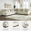 image:imageSignature Design by Ashley Sectionals Large L Shape Sectional Couch BeigeBeige