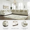 image:imageSignature Design by Ashley Sectionals Large L Shape Sectional Couch BeigeBeige