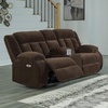 image:imageSignature Design by Ashley SimpleJoy Corduroy Sofa 3 Seater Black CouchDark Chocolate