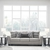 image:imageSignature Design by Ashley Sofa 97 in Gray Chenille No Assembly Required