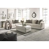 image:imageSignature Design by Ashley Soletren Oversized Ottoman StoneCream