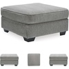 image:imageSignature Design by Ashley Soletren Oversized Ottoman StoneLight Gray
