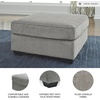 image:imageSignature Design by Ashley Soletren Oversized Ottoman StoneLight Gray